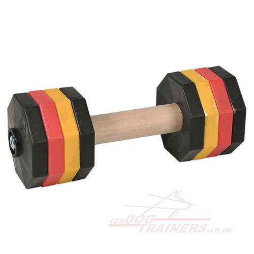 plastic dumbbells for dog training uk